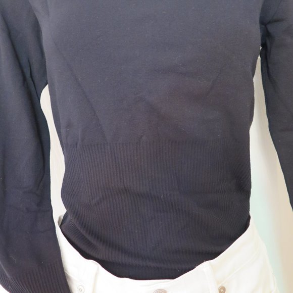 Black stretch top with spandex - Picture 4 of 12